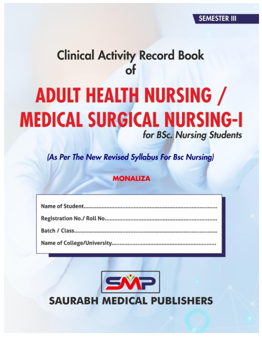Clinical Activity Record Book of Adult Health Nursing-1 
